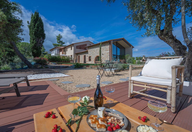 Pendolino Spereto Apartment With Pool, Montaione: Autumn, Garden, Spring, Summer