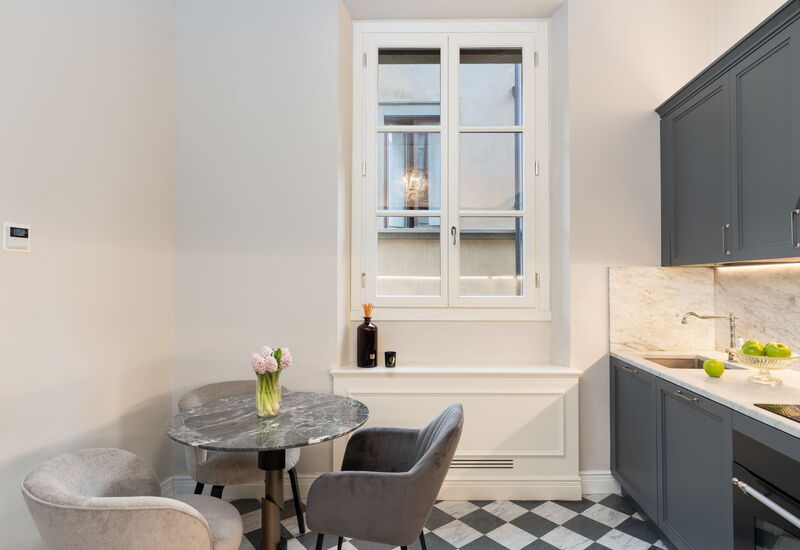 Bargello Penthouse Luxury Apartment In Florence By: Autumn, Kitchen, Spring, Summer