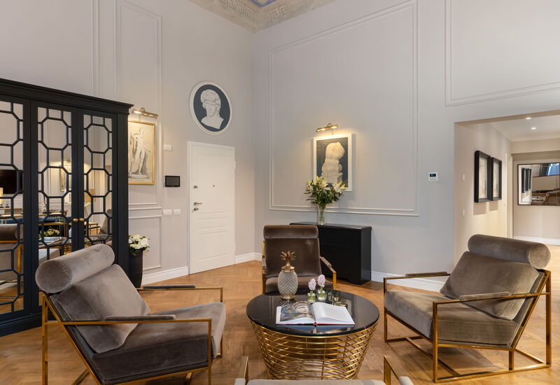 Pazzi Penthouse Luxury Apartment In Florence By Pa: Autumn, Living Room, Spring, Summer