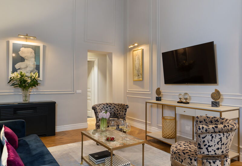 Pazzi Penthouse Luxury Apartment In Florence By Pa: Autumn, Living Room, Spring, Summer