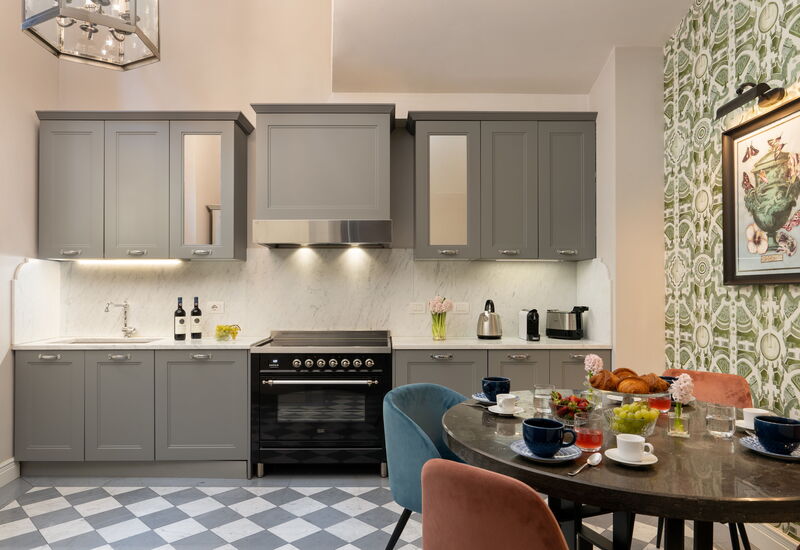 Pazzi Penthouse Luxury Apartment In Florence By Pa: Autumn, Kitchen, Spring, Summer