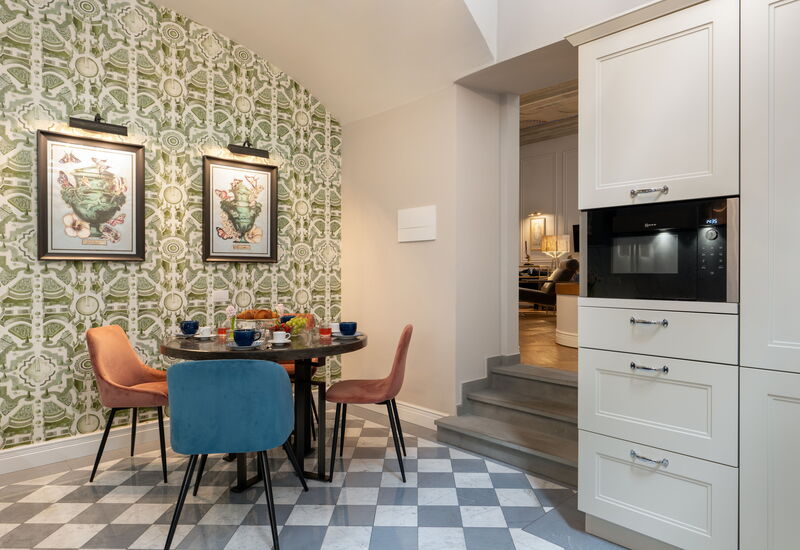 Pazzi Penthouse Luxury Apartment In Florence By Pa: Autumn, Kitchen, Spring, Summer
