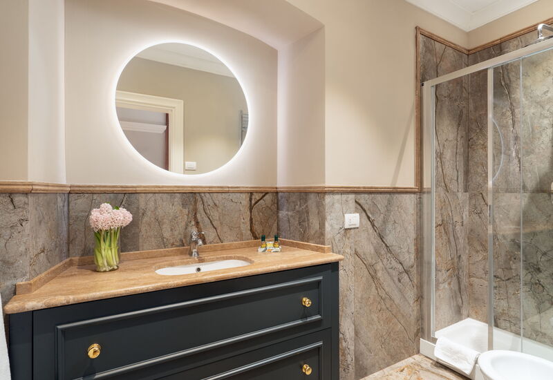 Pazzi Penthouse Luxury Apartment In Florence By Pa: Autumn, Bathroom, Spring, Summer