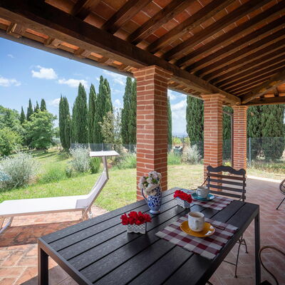 Vineyard’s Cottage With Pool, Ac, Wifi - Siena: Autumn, Garden, Spring, Summer