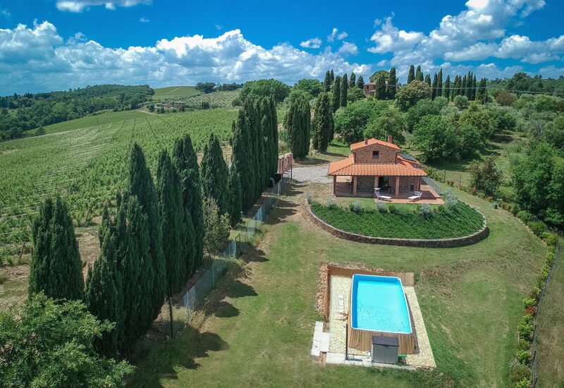 Vineyard’s Cottage With Pool, Ac, Wifi - Siena: Autumn, Garden, Spring, Summer