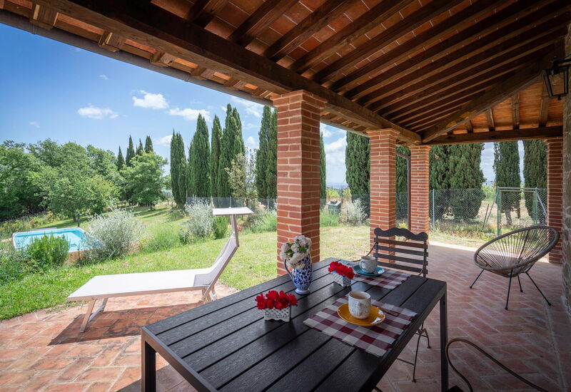 Vineyard’s Cottage With Pool, Ac, Wifi - Siena: Autumn, Garden, Spring, Summer