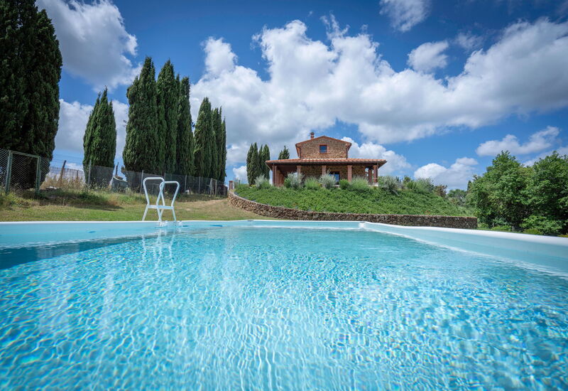 Vineyard’s Cottage With Pool, Ac, Wifi - Siena: Autumn, Garden, Pool, Spring, Summer