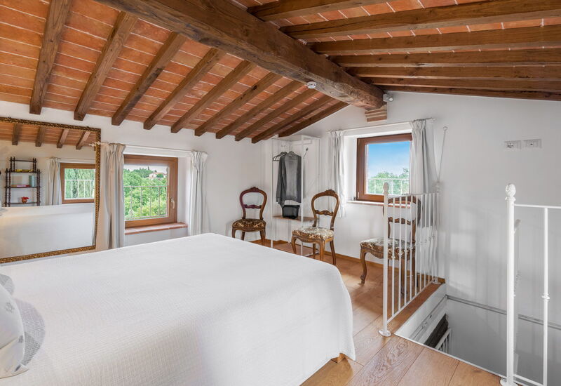 Vineyard’s Cottage With Pool, Ac, Wifi - Siena: Autumn, Bedroom, Spring, Summer