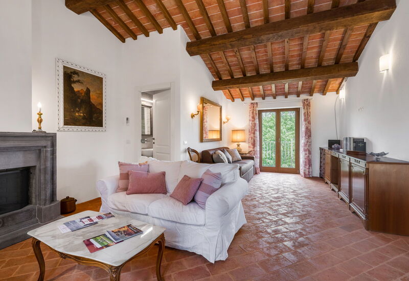 Vineyard’s Cottage With Pool, Ac, Wifi - Siena: Autumn, Living Room, Spring, Summer