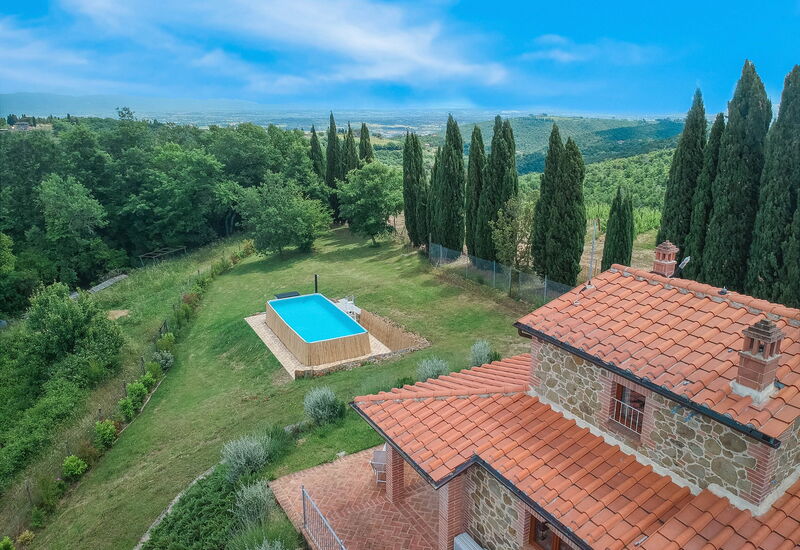 Vineyard’s Cottage With Pool, Ac, Wifi - Siena: Autumn, Garden, Spring, Summer