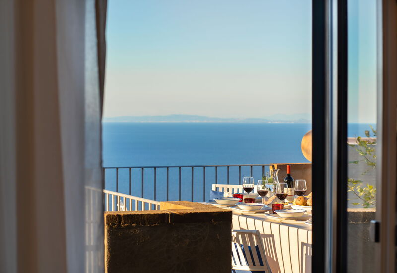 Sunset Sea View, Baratti, Populonia, Wifi, Ac: Autumn, Building Exterior, Spring, Summer