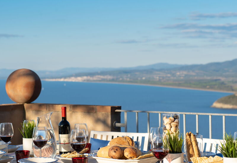 Sunset Sea View, Baratti, Populonia, Wifi, Ac: Autumn, Balcony / Terrace / Patio, Building Exterior, Spring, Summer