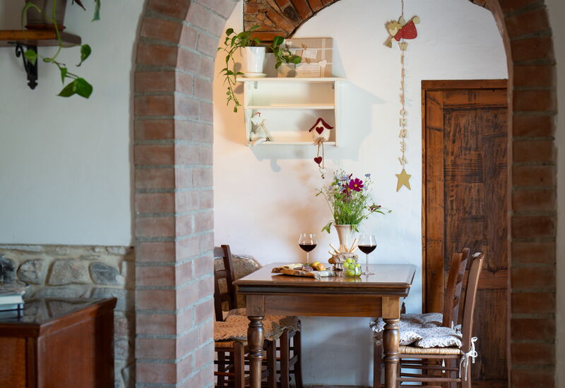 La Casa Del Tiglio: Common Room, Food, Kitchen, Living Room, Room Detail