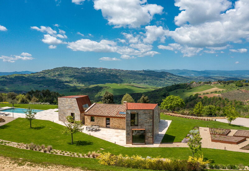 Villa Velari In Volterra With Private Pool, Ac: Autumn, Garden, Pool, Spring, Summer