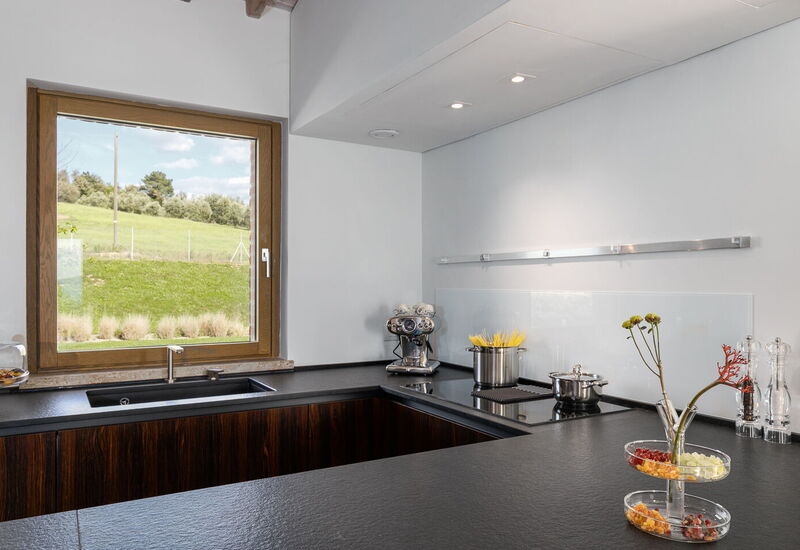 Villa Velari In Volterra With Private Pool, Ac: Autumn, Kitchen, Spring, Winter