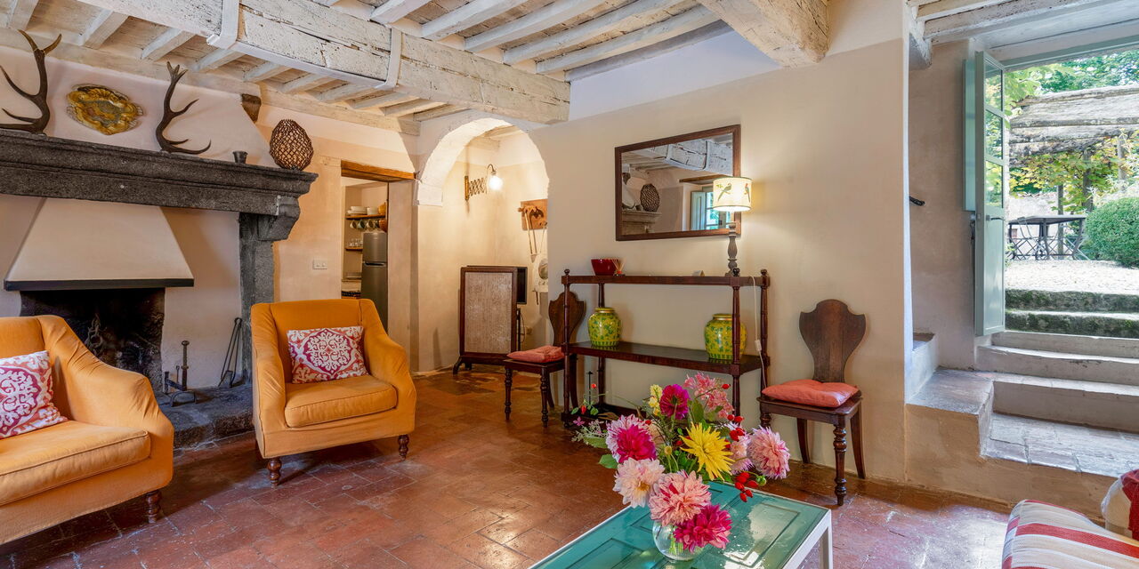 Casa Di Pietro In Vivo D'orcia, Pool: Frühling, Herbst, Sommer, Wohnzimmer