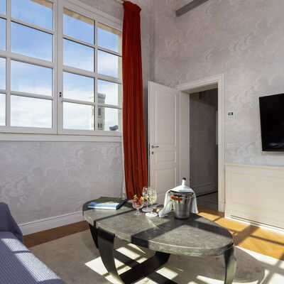 Torretta Penthouse Luxury Apartment In Florence By: Autumn, Living Room, Spring, Summer