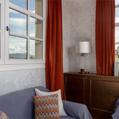 Torretta Penthouse Luxury Apartment In Florence By: Autumn, Living Room, Spring, Summer