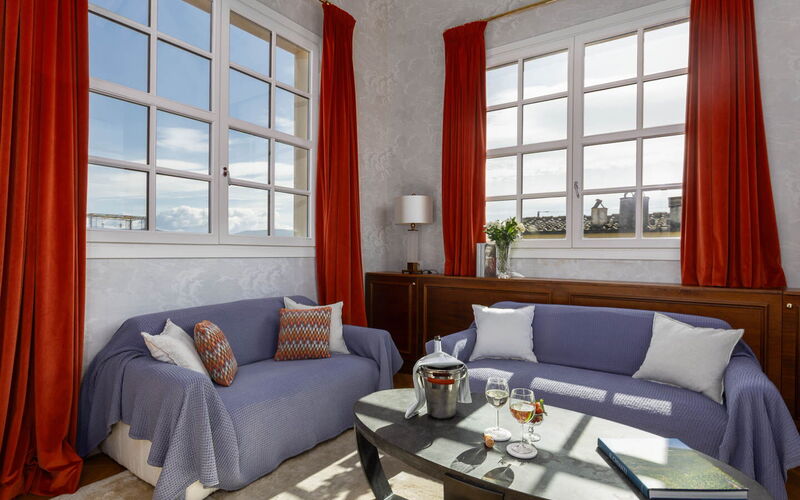 Torretta Penthouse Luxury Apartment In Florence By: Autumn, Living Room, Spring, Summer