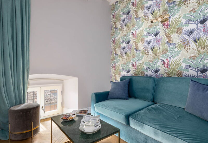 Torretta Penthouse Luxury Apartment In Florence By: Autumn, Living Room, Spring, Summer