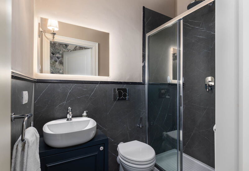 Torretta Penthouse Luxury Apartment In Florence By: Autumn, Bathroom, Spring, Summer