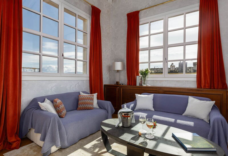 Torretta Penthouse Luxury Apartment In Florence By: Autumn, Living Room, Spring, Summer