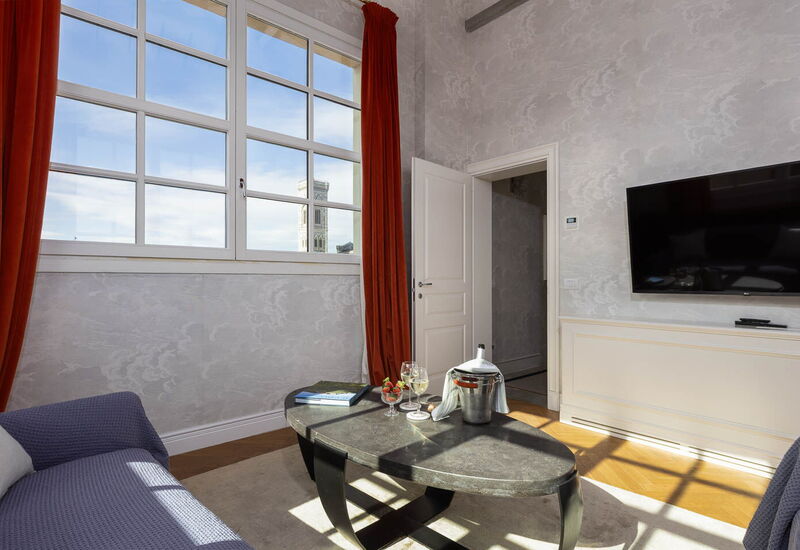 Torretta Penthouse Luxury Apartment In Florence By: Autumn, Living Room, Spring, Summer