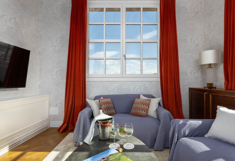 Torretta Penthouse Luxury Apartment In Florence By: Autumn, Living Room, Spring, Summer