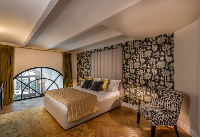 Duomo Penthouse Luxury Apartment In Florence By Pa: Bedroom