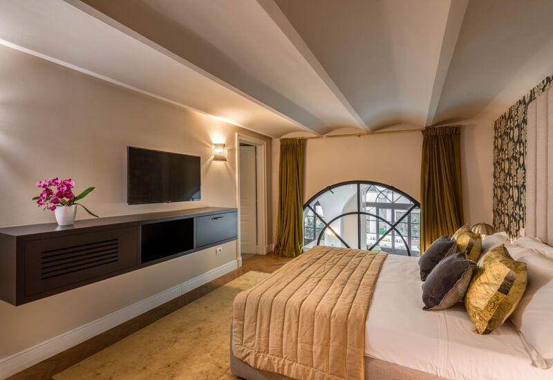 Duomo Penthouse Luxury Apartment In Florence By Pa: Bedroom