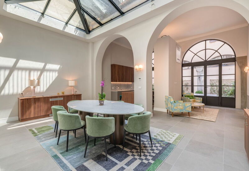 Duomo Penthouse Luxury Apartment In Florence By Pa: Autumn, Dining Room, Living Room, Spring, Summer, Winter