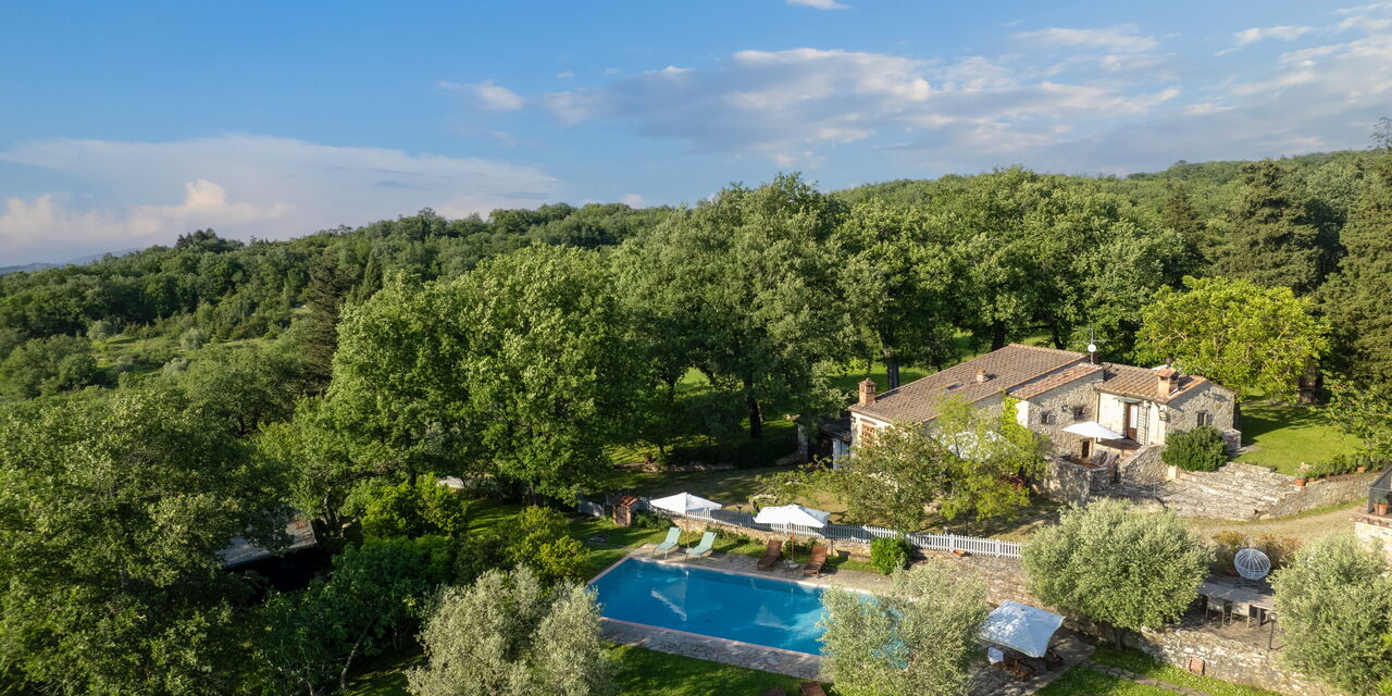 A Casa Dell'ida: all'aperto, Estate, Esterni, Giardino, Piscina, Vista Panoramica