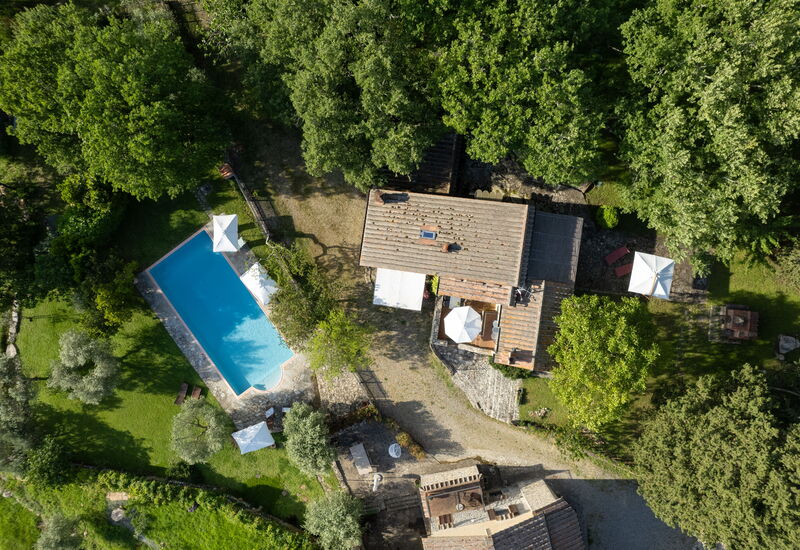 A Casa Dell'ida: Building Exterior, Garden, Outdoor, Pool, Scenic View, Summer