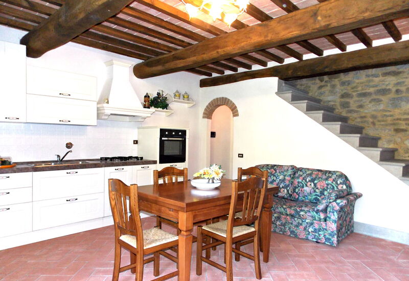 Poggio Marino: Dining Room, Kitchen, Living Room