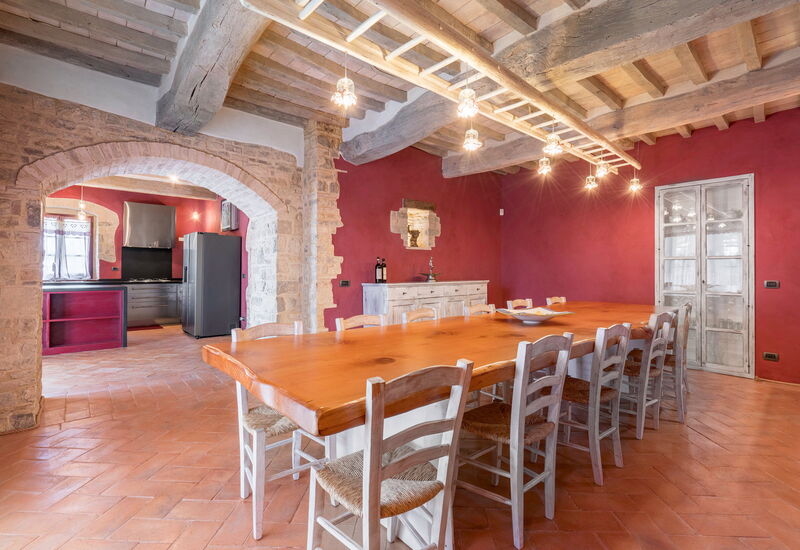 Villa Meraviglia With Pool And Ac: Autumn, Dining Room, Spring, Summer