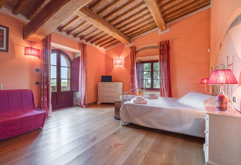 Villa Meraviglia With Pool And Ac: Autumn, Bedroom, Spring, Summer