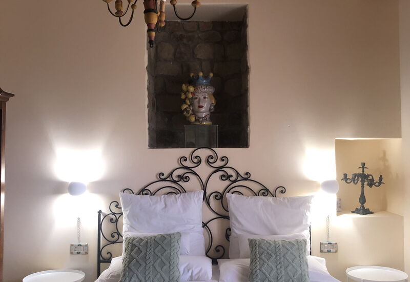 San Noto House With Pool Ac Wifi: Autumn, Bedroom, Spring, Summer