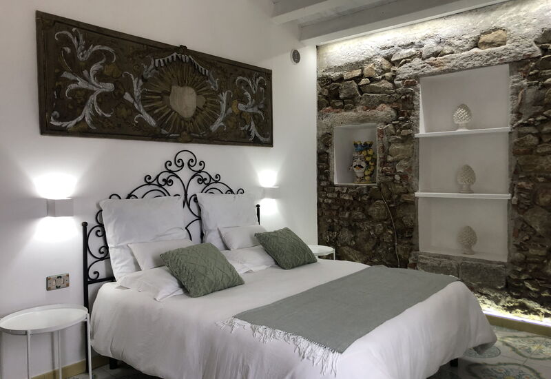 San Noto House With Pool Ac Wifi: Autumn, Bedroom, Spring, Summer