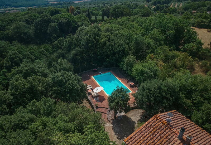Santa Colomba House, Siena, Nature And Pool: Autunno, Estate, Primavera, Vista Panoramica