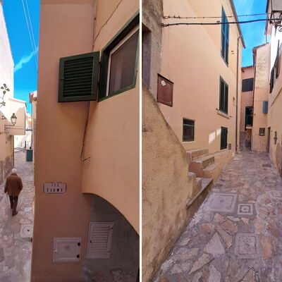 Al Porto Da Arianna: Estate, Esterni