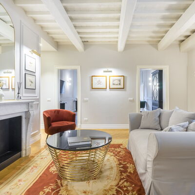 Albizi Penthouse Luxury Apartment In Florence By P: Autumn, Living Room, Spring, Summer, Winter