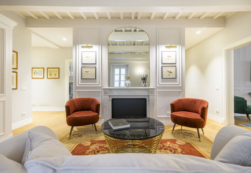 Albizi Penthouse Luxury Apartment In Florence By P: Autumn, Living Room, Spring, Summer, Winter