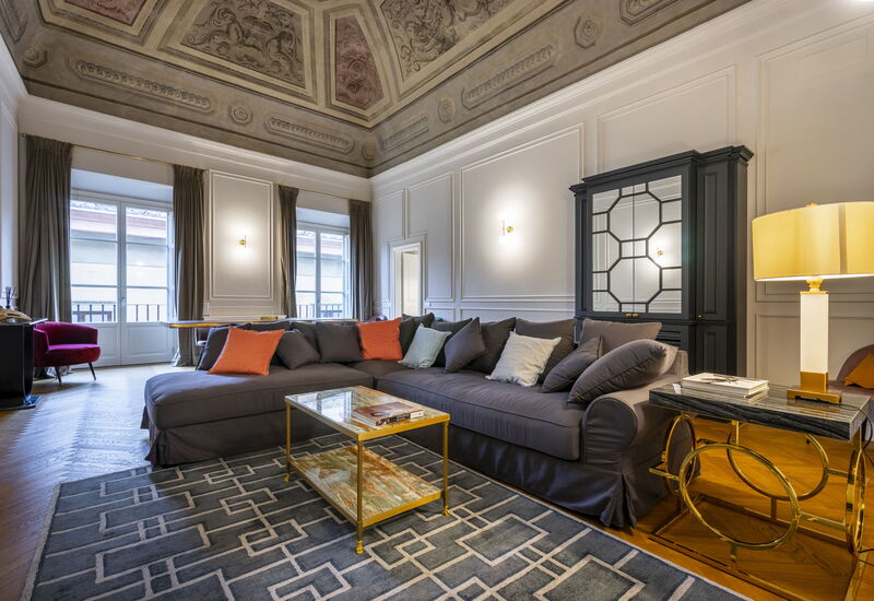 Albizi Penthouse Luxury Apartment In Florence By P: Autumn, Living Room, Spring, Summer, Winter