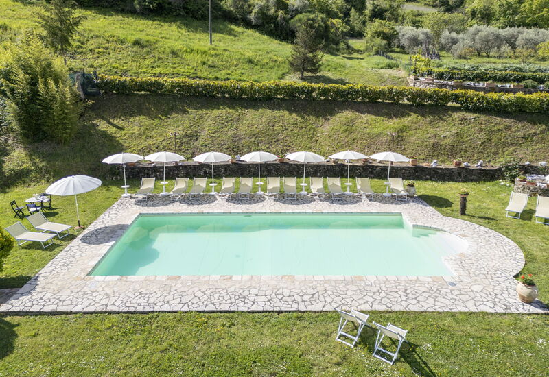 Marcigliana Cottage, Pool, Radicondoli: Frühling, Herbst, Schwimmbad, Sommer