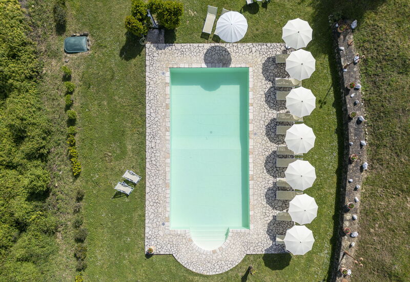 Marcigliana Cottage, Pool, Radicondoli: Frühling, Herbst, Schwimmbad, Sommer