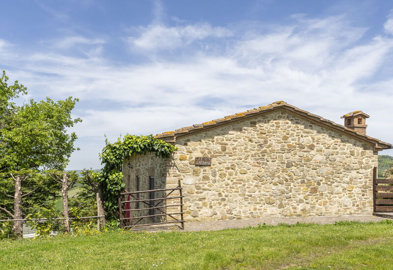 Marcigliana Cottage, Pool, Radicondoli: Frühling, Garten, Herbst, Sommer