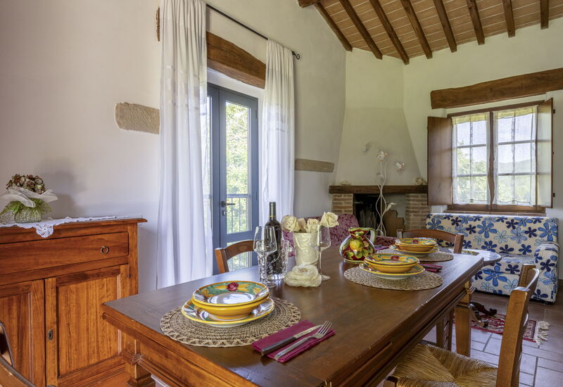 Marcigliana Cottage, Pool, Radicondoli: Frühling, Herbst, Küche, Sommer