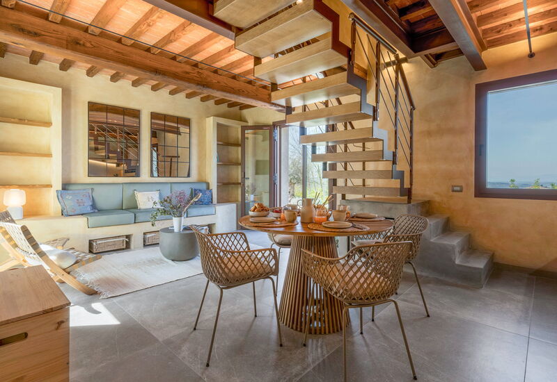 Punteriolo Spereto Family Apartment With Pool,: Autumn, Kitchen, Spring, Summer