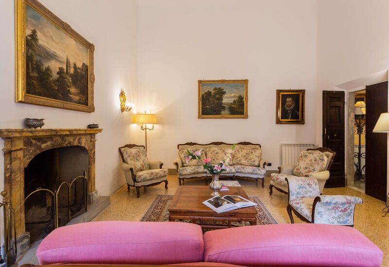 Villa Eugenia: Living Room