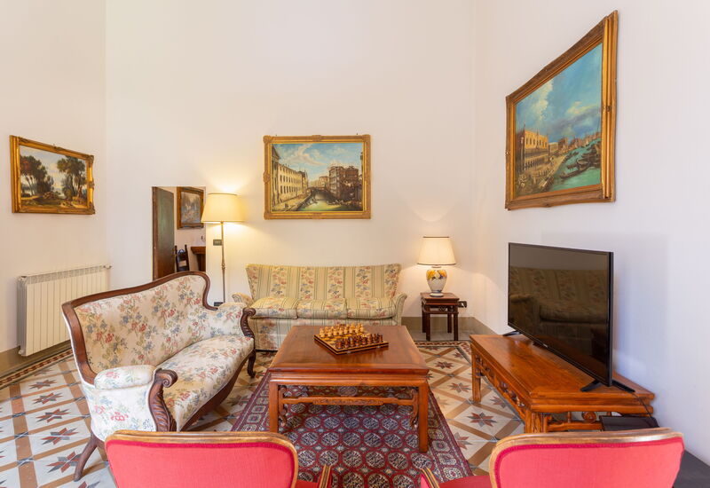 Villa Eugenia: Living Room
